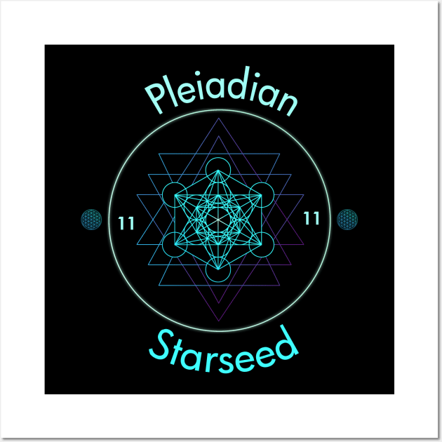 Pleiadian Starseed Ascension Wall Art by Bluepress